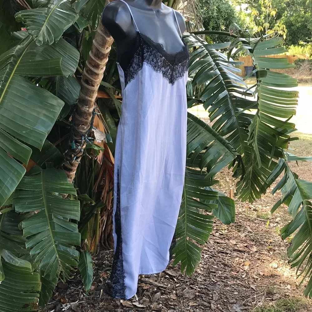 H&M Coachella lace trim slip or slip dress
